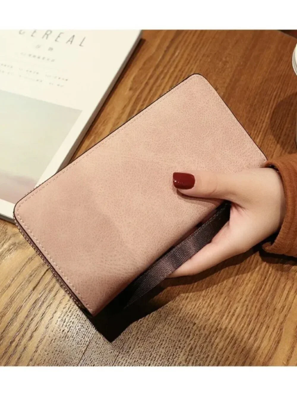 Forever Better Women Multi-Card Large Wallet Smartphone Holder Coin wristlet